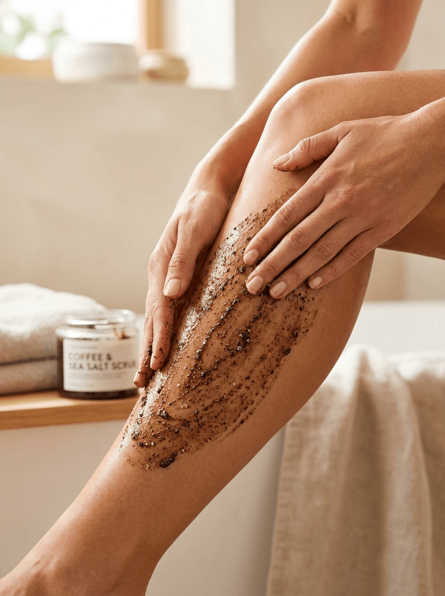 Kaffee & Meersalz Peeling - Celluviaa.com
