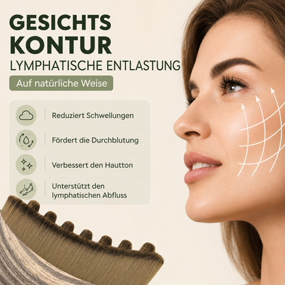 Celluviaa Konturbürste – Lymphdrainage für Gesicht & Augen