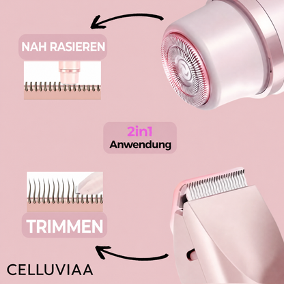 Celluviaa 2-in-1 Körperrasierer